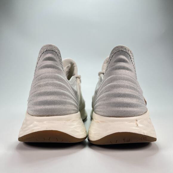 New Balance Fresh Foam Roav White Gray Lightweight Running Shoes Womens Size 6.5 - Picture 5 of 11